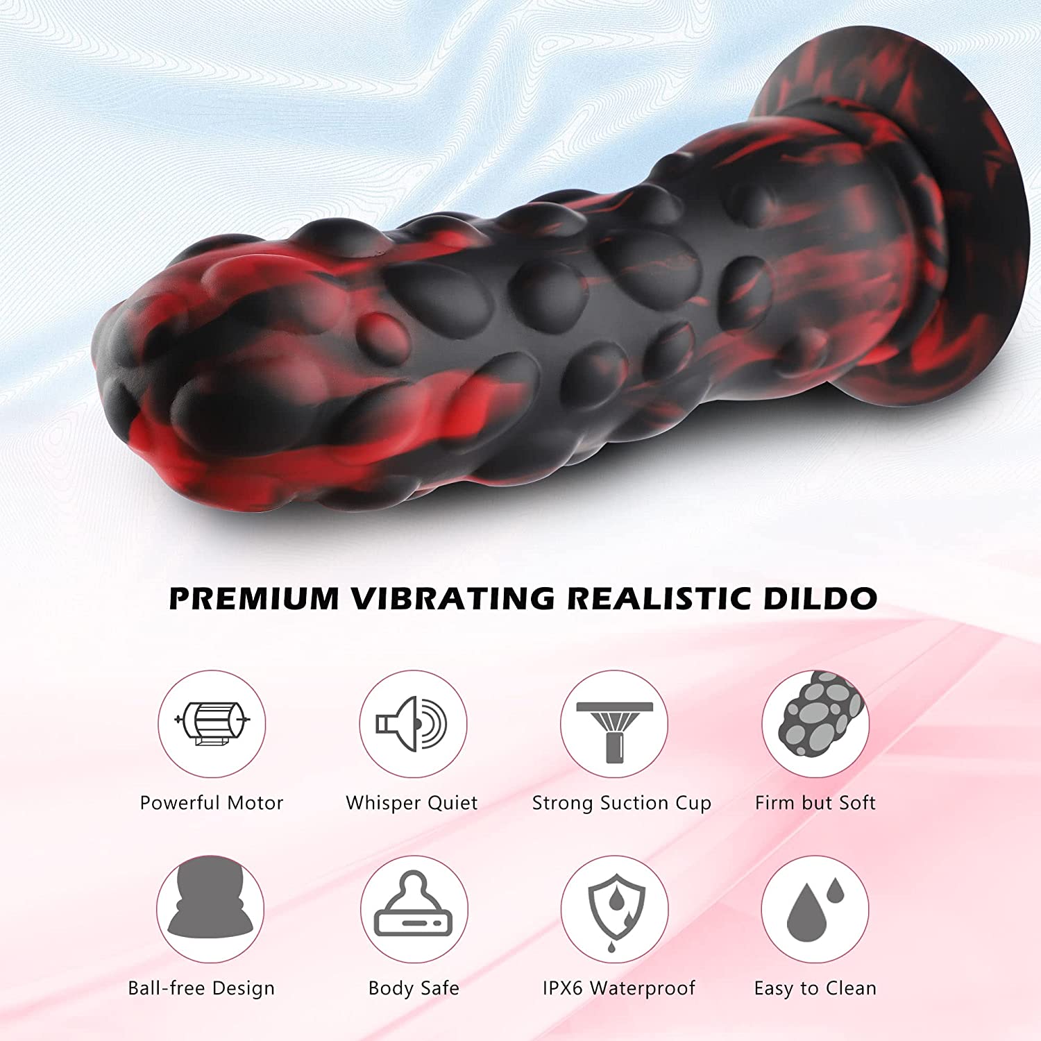 Iost Index Wildolo Vibrating Huge Realistic Monster Dildo